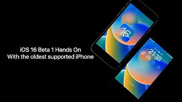 iOS 16 Beta 1 Hands On the iPhone 8