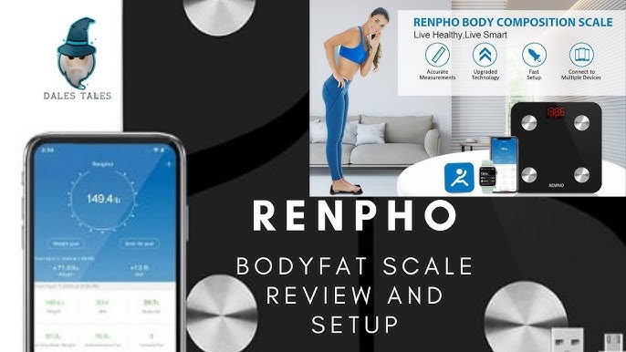 RENPHO Smart Body Fat and Composition Scale Review and Unboxing 