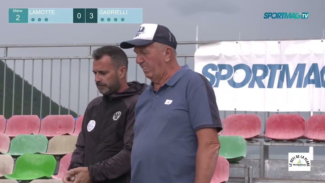Miniature de la vidéo : Pétanque : Lamotte vs Gabrielli (Défi de la Plane - Qualifications)