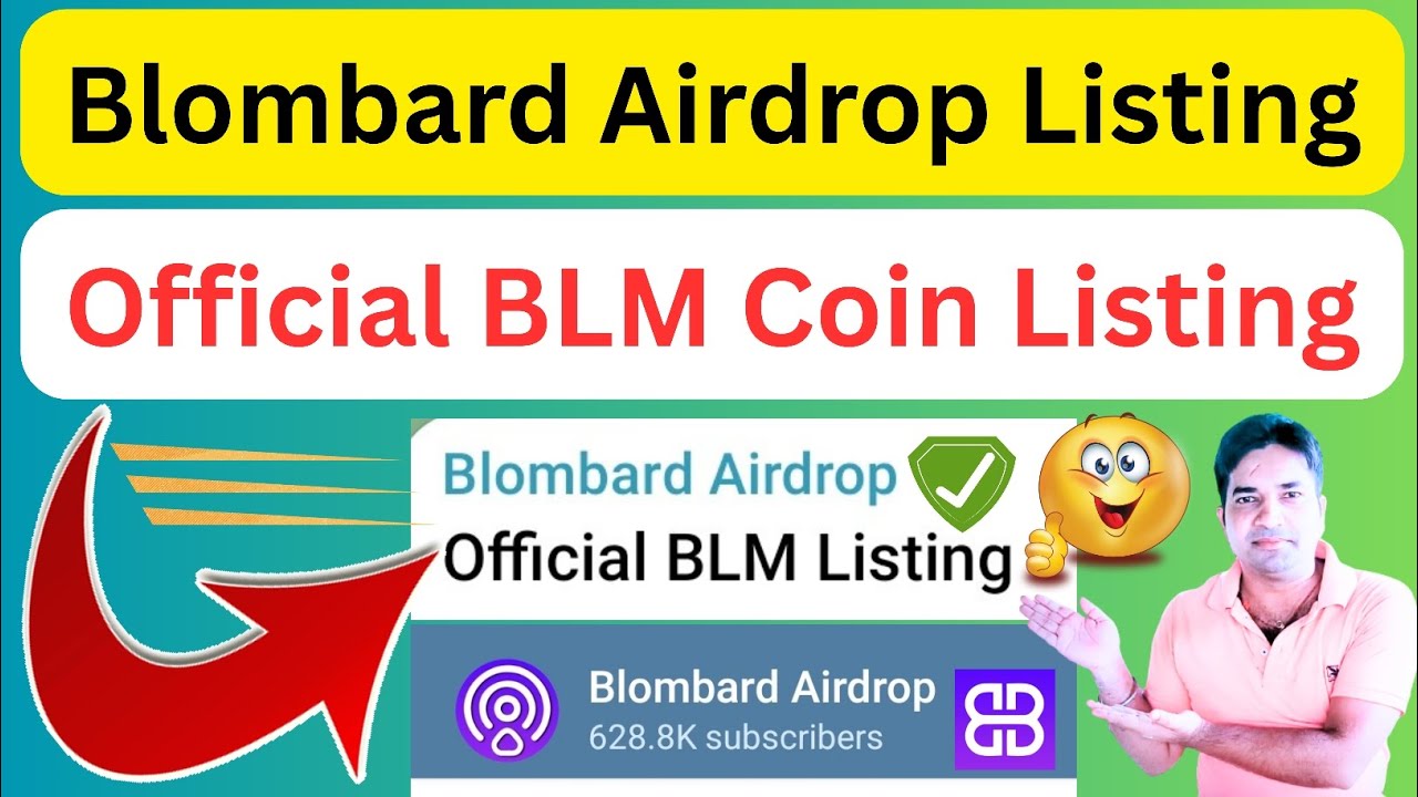 Blombard Airdrop Listing|| Official BLM Coin Listing|| BLM Token Official  Listing - YouTube