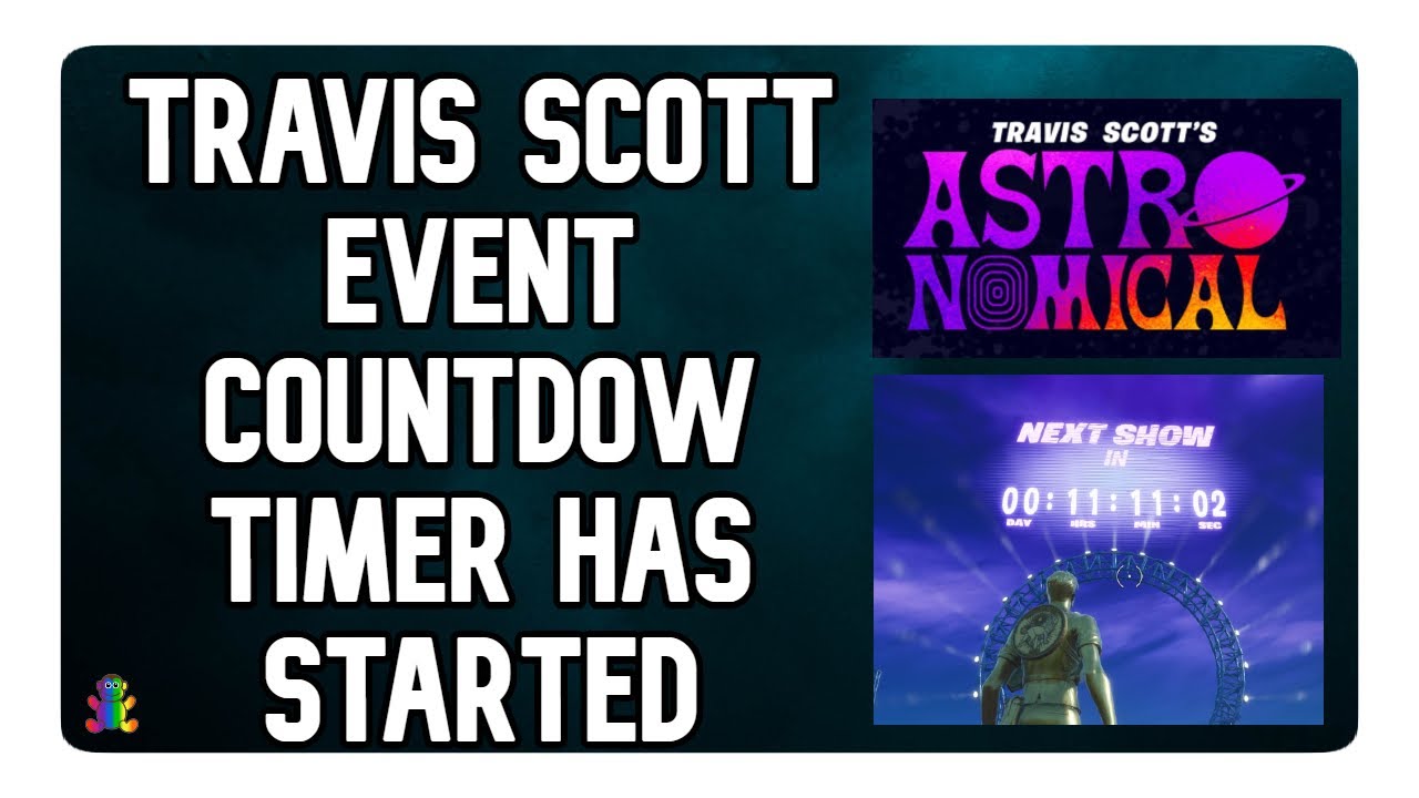 Travis Scott Event Schedule Countdown Timer Has Started Astronomical Event Schedule Countdown Timer Travis Scott