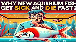 WHY NEW AQUARIUM FISH GOT SICK AND DIE FAST?
