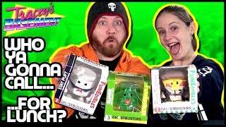 Ghostbusters Funedibles Vinyl Figures Pizza Venkman, Stay Puft & Slimer Gelatin Unboxing