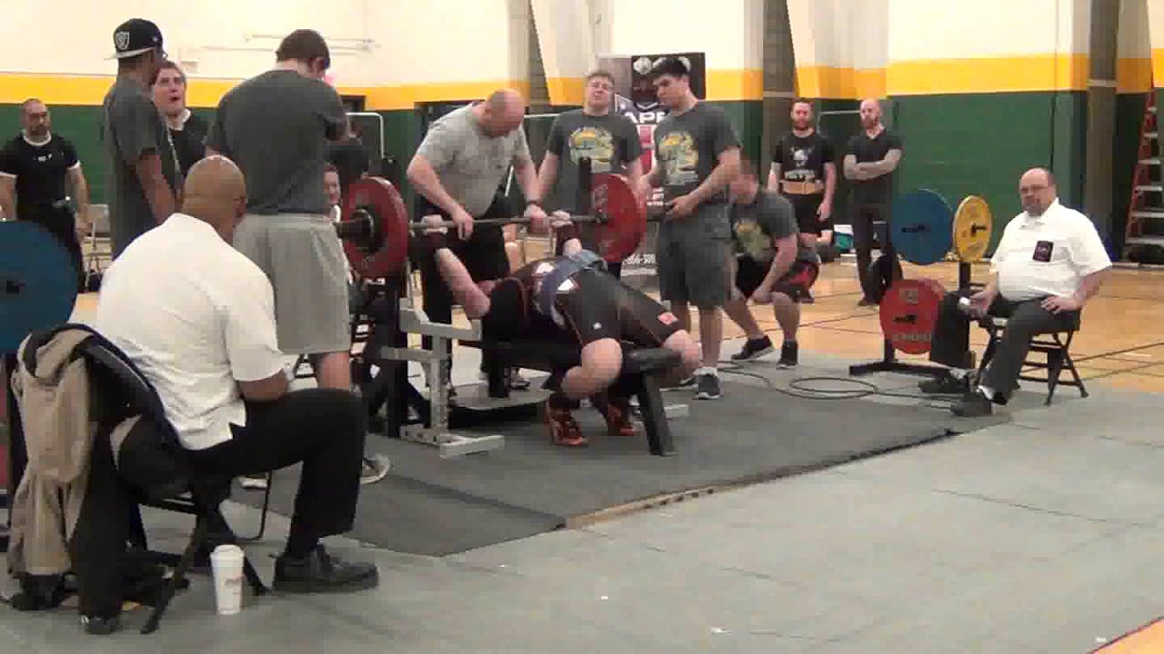 2013 APF/AAPF Illinois State Powerlifting Championships Raw Bench - YouTube