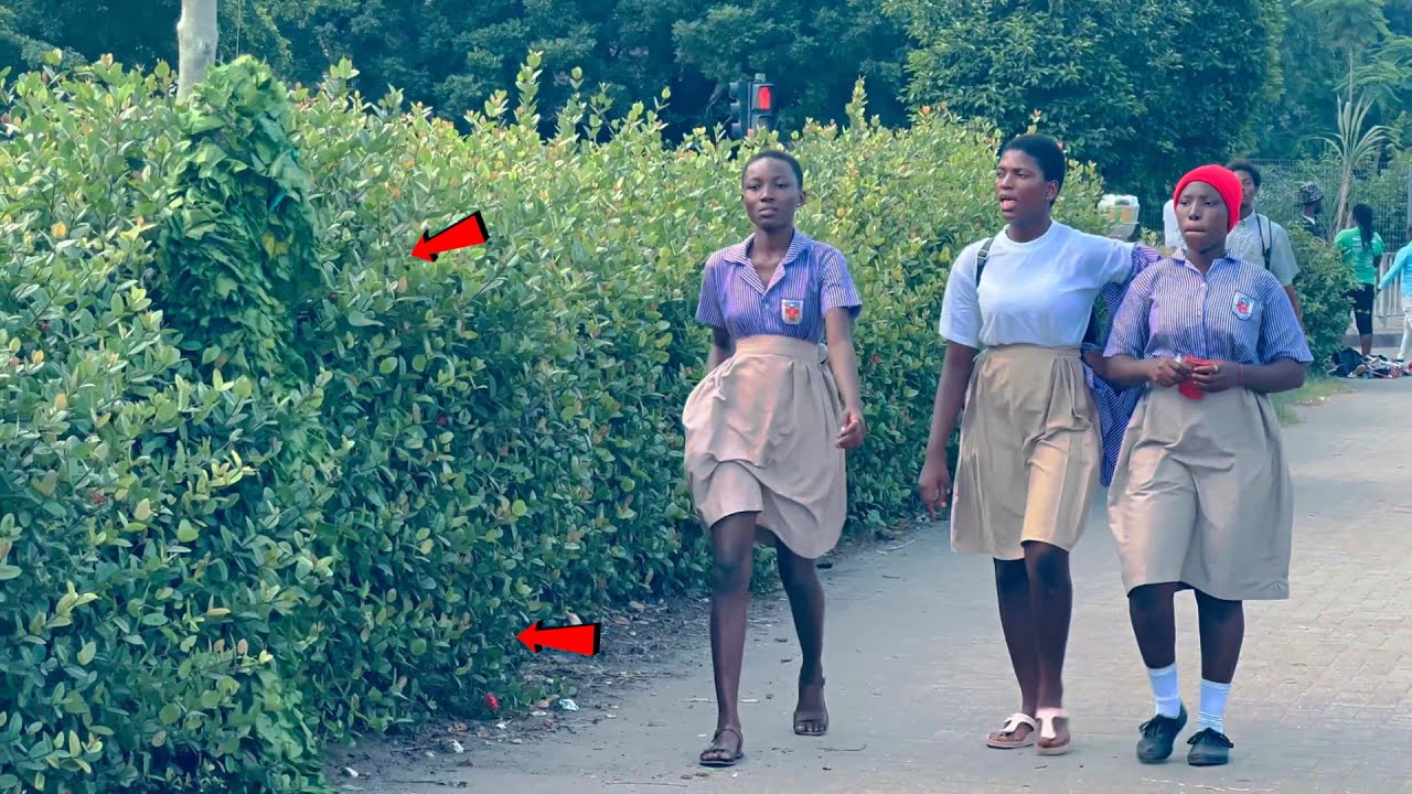 She got the SHOCK of her life. Bushman Prank!