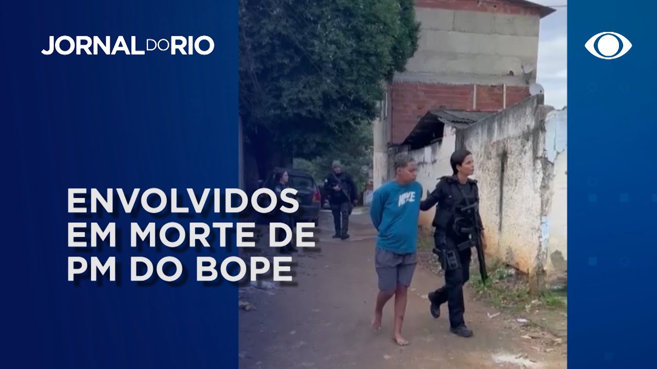 4 pessoas envolvidas em morte de PM do Bope em Niterói são presas