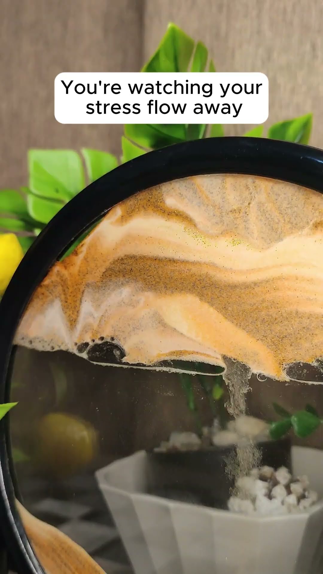 3D Landscape Relaxing Flowing Sand Decoration ?▶️ Product Link in Bio ( # 1899 )