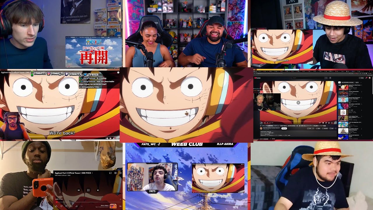 One Piece Egghead Island Trailer Reaction Mashup | Gear 5, CP0 & More! 🌀🔥