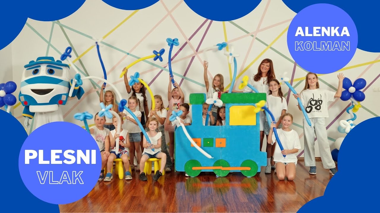 PLESNI VLAK - Alenka Kolman, pesmi za otroke