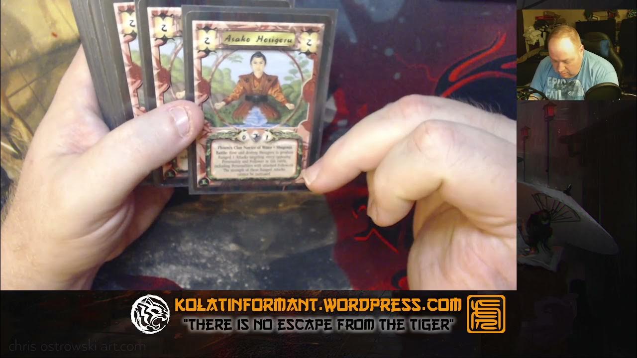 Classic L5R CCG Deck Tech Finding Enlightenment Through Air YouTube