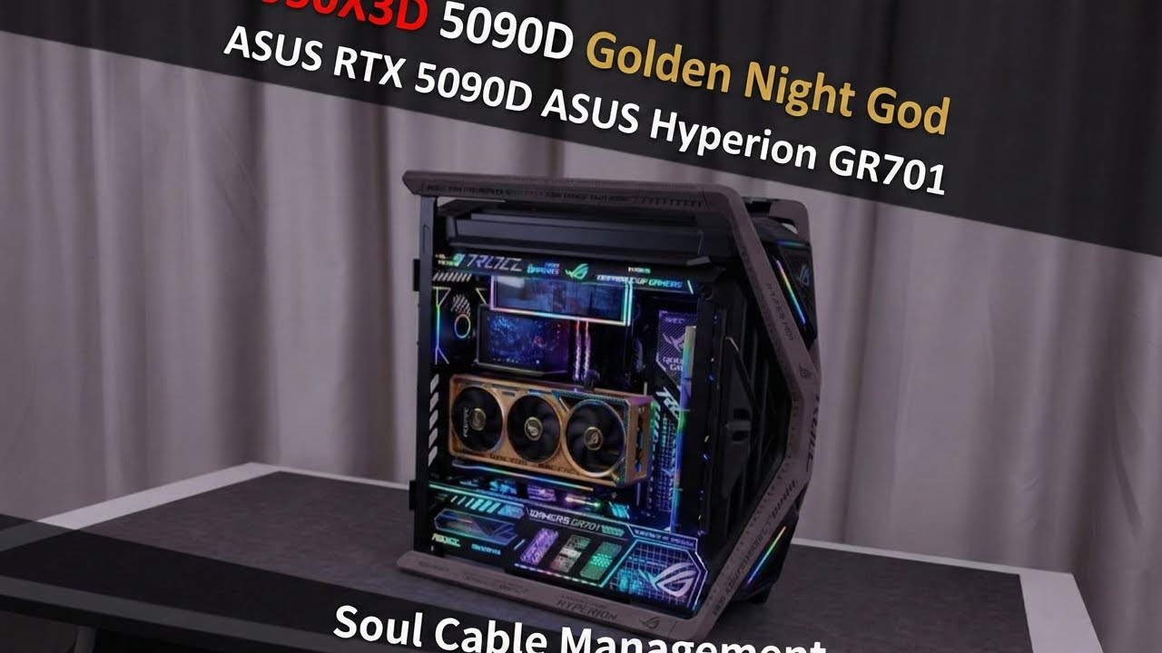 Ultimate ASUS ROG PC Build 2025 | Ryzen 9 9950X3D & RTX 5090D - YouTube