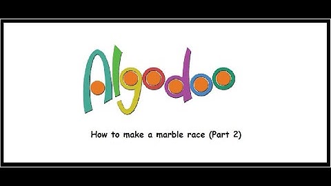 How to make a marble race in Algodoo(Part 2)|Funkitrie