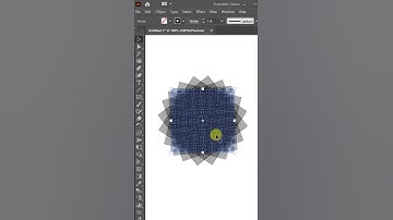 How to Create a Spirograph Flower Effect in Illustrator 🌿✨ #adobeillustrator #design #illustrator