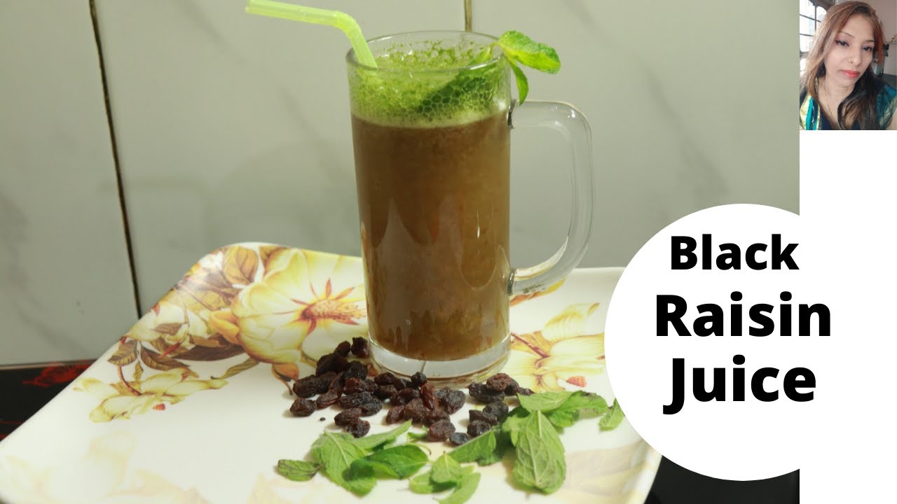 Black Raisin Juice | Healthy Drink | Immunity power increasing Drink