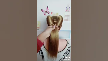 عمل فيونكة الشعر بأسهل طريقه 