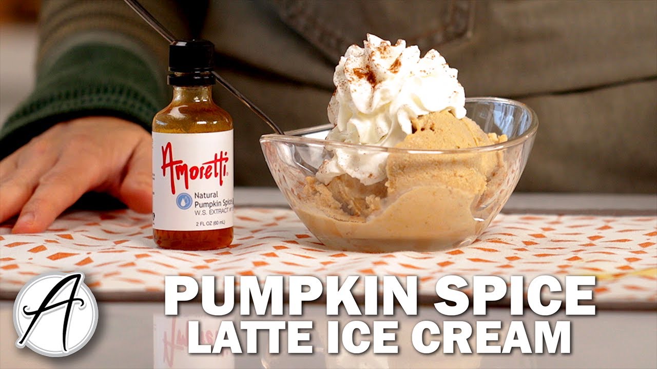 How to Make Pumpkin Spice Latte Ice Cream | Easy Ice Cream Recipe