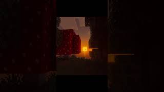 Minecraft Sunset Day 38 #mentalhealth #minecraft #calm #asthetic #shorts #fyp #chill #gratitude