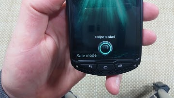 Kyocera Brigadier How to Turn On Safe Mode, enable or disable SafeMode