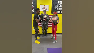 Military Husband Surprises Wife At Gym