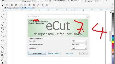 ECUT for CORELDRAW FIXED UPDATE PLUGIN AND RETRY WINDOW NEW 2025    PLUGIN VÀ THỬ LẠI #ECUT