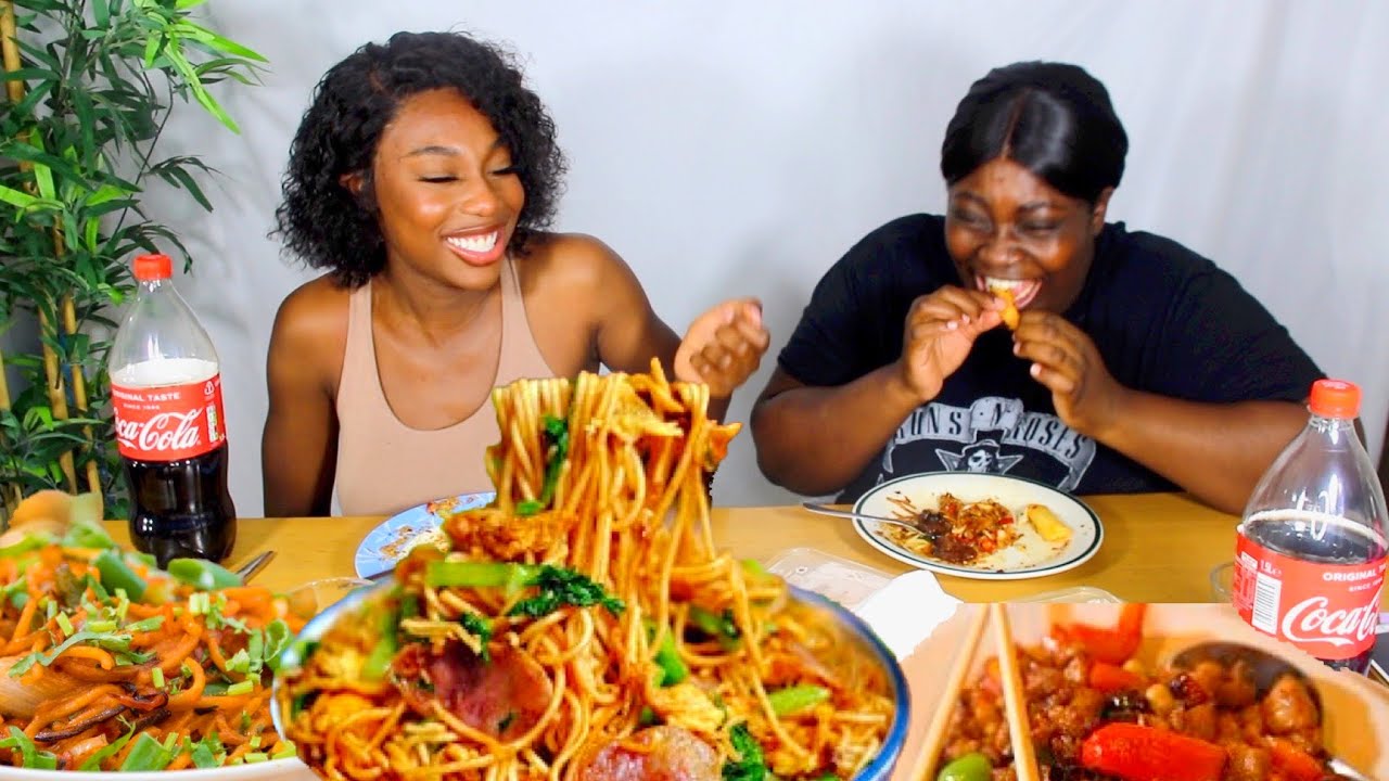 gossiping about uni..doing the most for boys | CHINESE MUKBANG