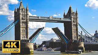 Exploring Tower Bridge and The Riverside | London Evening Walk - 2023 | Virtual Walking Tour [4K HD]