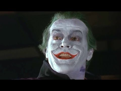 Танец Джокера. Джек Николсон в роли Джокера. Бэтмен (1989)