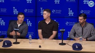 Will Smith press conference: Andrew Friedman & Brandon Gomes discuss Dodgers' contract extension