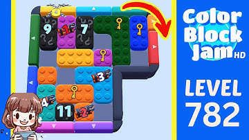 Color Block Jam Level 782 Solution Walkthrough