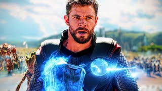 4K EDITS || THOR VS THANOS ARMY || MARVEL STUDIO MCU WAR || THOR ENTRY.