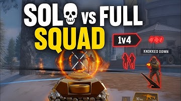1 vs 4 CLUTCH! INSANE SOLO Squad Wipe in Call of Duty Mobile BR 🔥 | CODM Battle Royale Gameplay