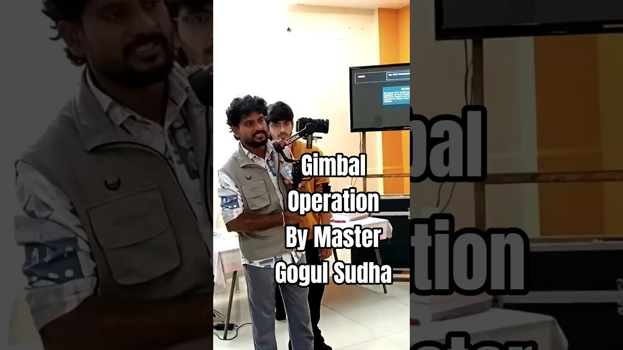 Master Gimbal Techniques for Cinematic Videography | Gogul Sudha Academy