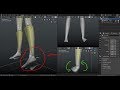 Creating an advance leg rig in blender 28