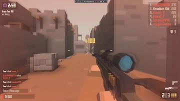 KRUNKER.IO Gameplay (FPS IO Browser Game)