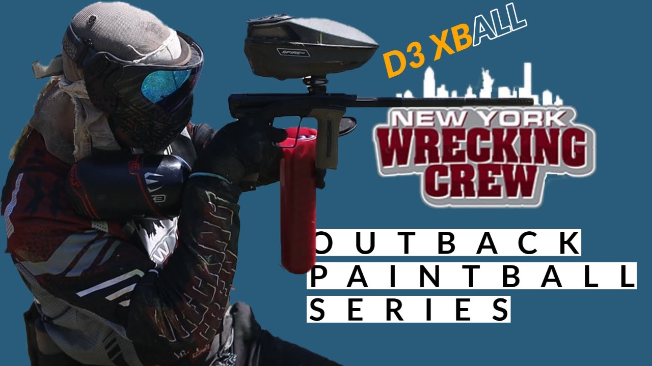 RAW: New York Wrecking Crew, D3 XBall, Outback Paintball Series E2