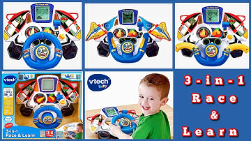 VTech 3-in-1 Race & Learn Computerized Kids Games (Preloved Toy)