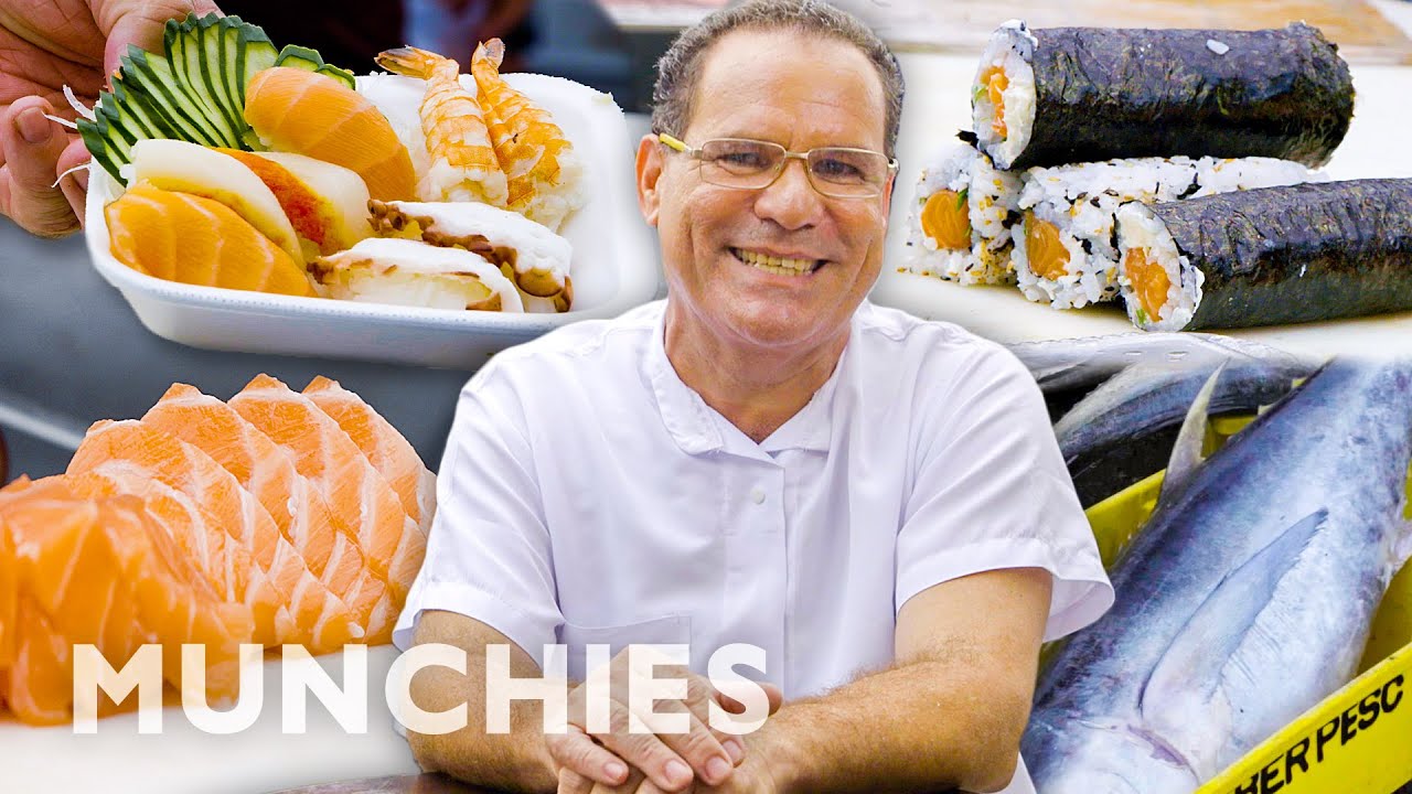 The Street Sushi King Of Rio | Street Food Icons | Munchies