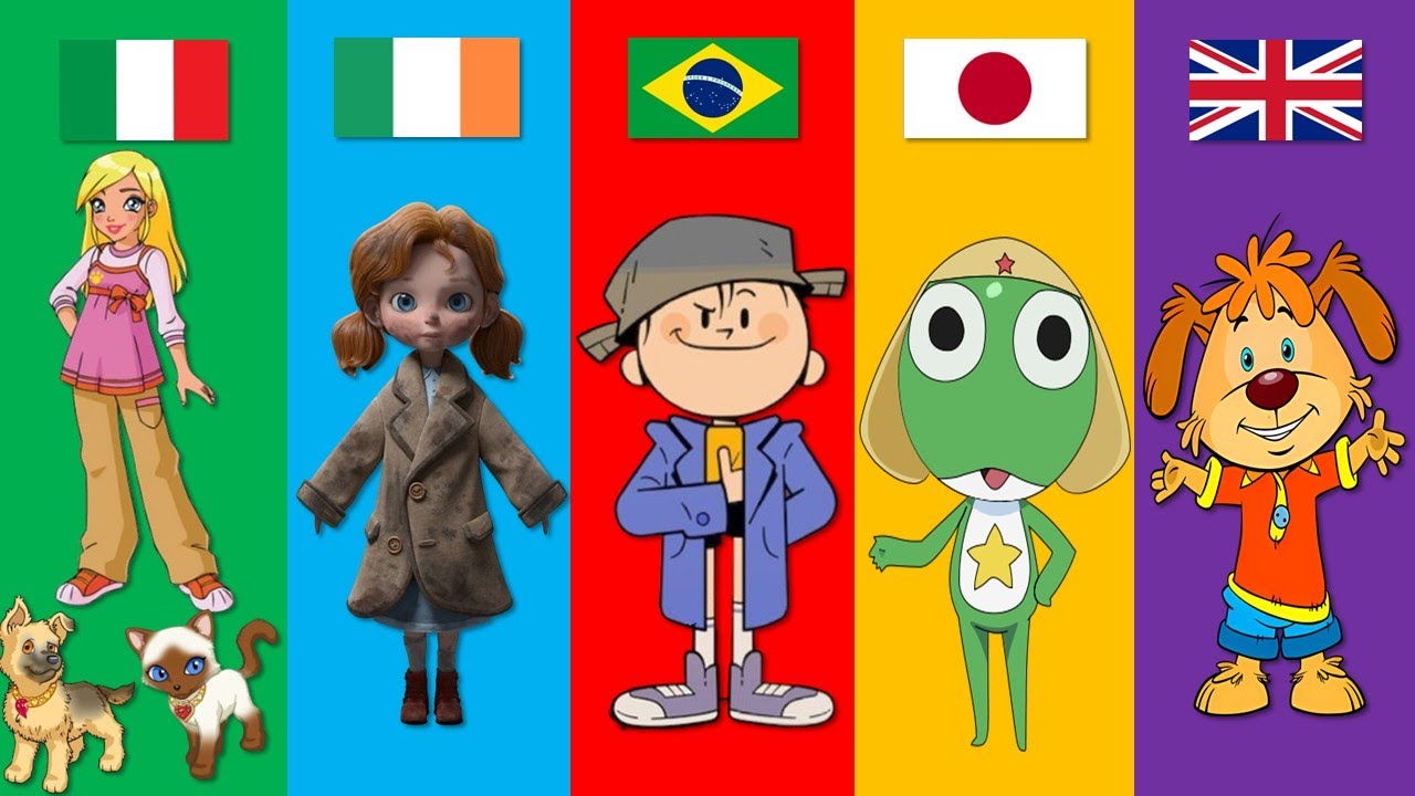 Cartoons From Different Countries | Pt.73 - YouTube