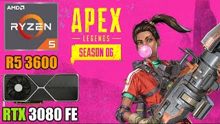 Apex Legends - RTX 3080 + R5 3600 - 1080p, 1440p & 4K - High & Low Settings - Season 6