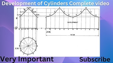 COMPLETE VIDEO ON DEVELOPMENT OF cylinders|DEVELOPMENT OF CYLINDERS