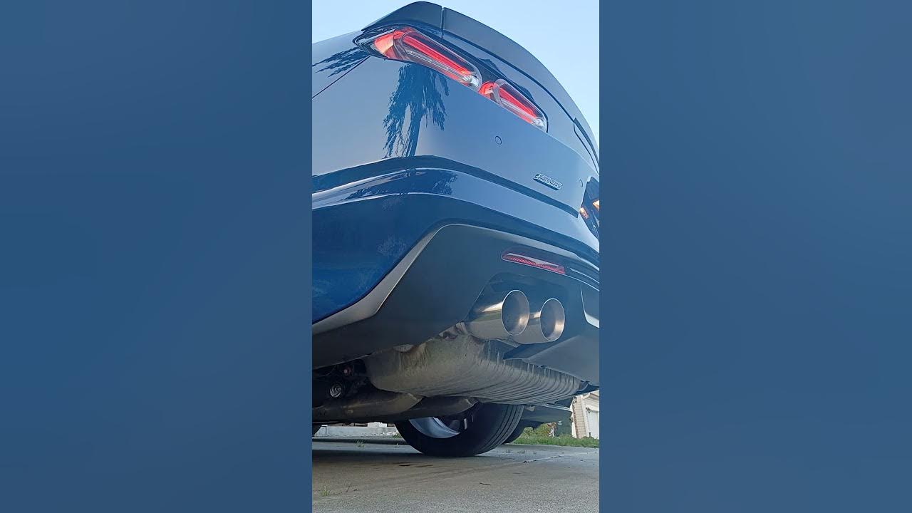 2022 Camaro 2SS 1LE Kooks header and high flow cats YouTube