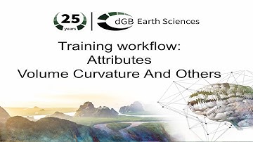 Training workflow: Attributes - Volume Curvature And Others