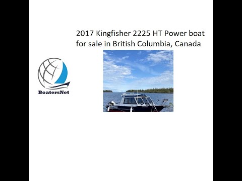 2017 Kingfisher 2225 HT Power boat for sale in British Columbia, Canada. $139,000. @BoatersNetVideos