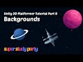 Unity 2D Platformer Tutorial: Adding Backgrounds (Tiling & Layering)