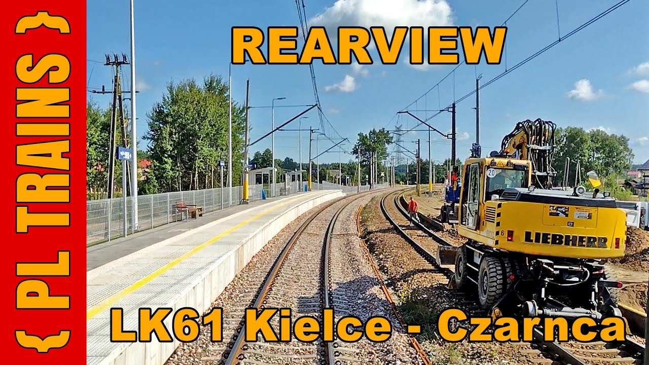 [REARVIEW] LK61 Kielce - Włoszczowa - Czarnca IC 24100 Sztygar