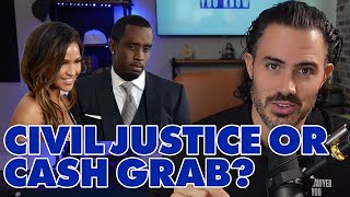 Lawyer Reacts: Cassie Sues Diddy - Horrific Allegations Settle NEXT DAY- Cash Grab or Civil Justice?