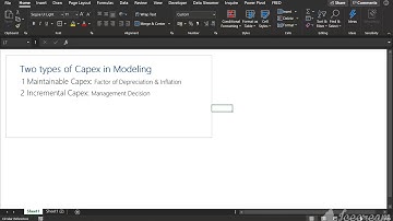 Automated Capex and Depreciation Schedule in Financial modeling Intro