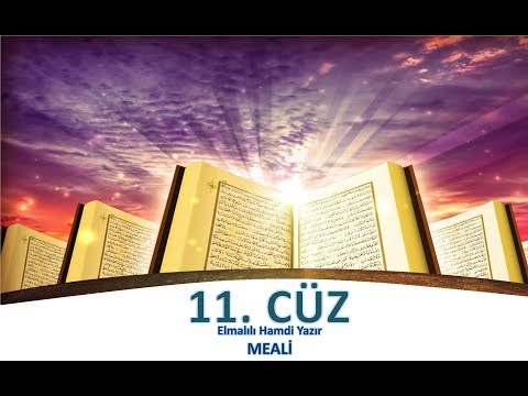 Kur'an Meali 11.Cüz - Yusuf Ziya Özkan - M. Elmalılı Hamdi Yazı