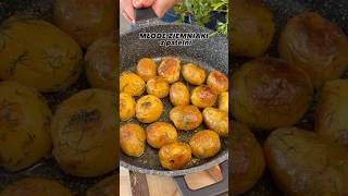 Młode ziemniaki z patelni 😍 #potato #obiad