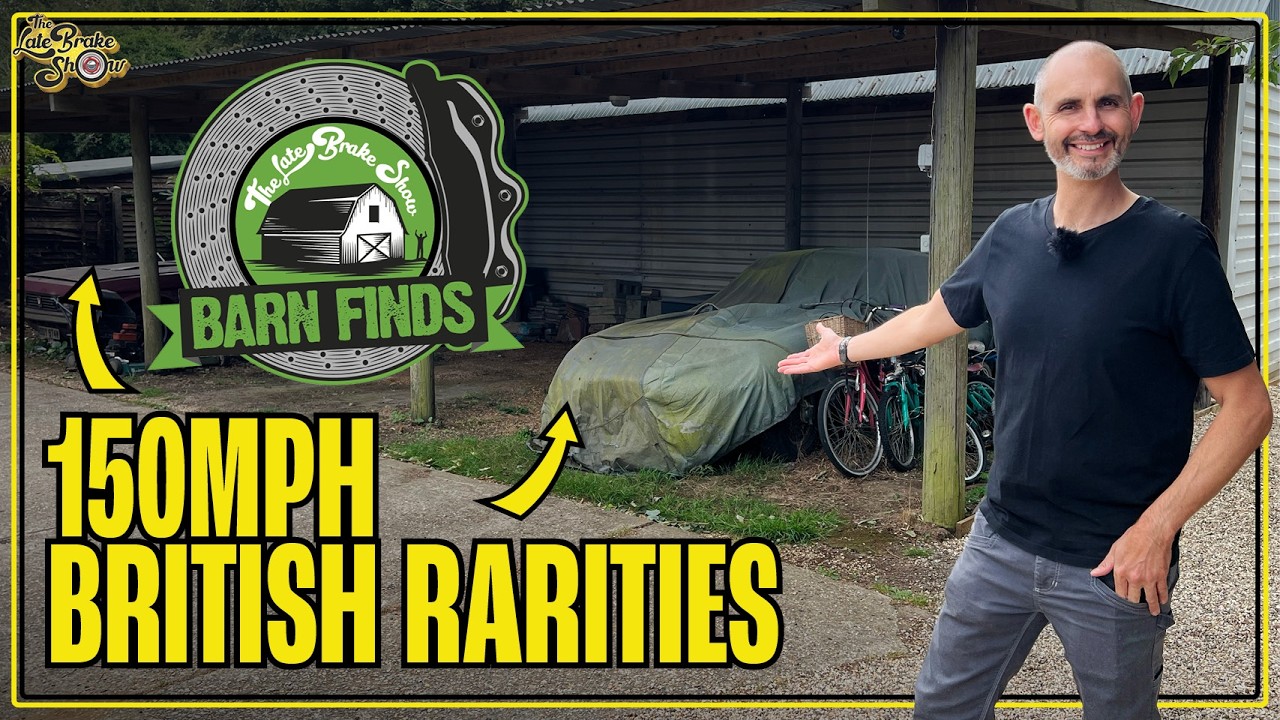 2 x Legendary British Barn Finds – Will the Rare (one of 18 made) Turbo V8 run?